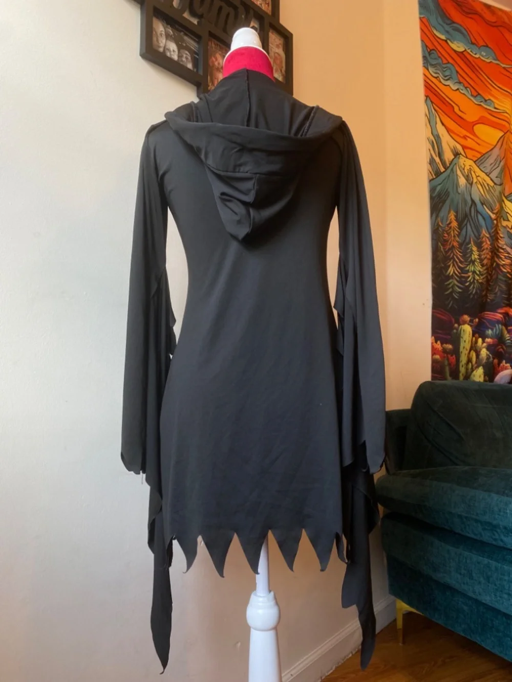 Glamour Ghost Face Dress Costume